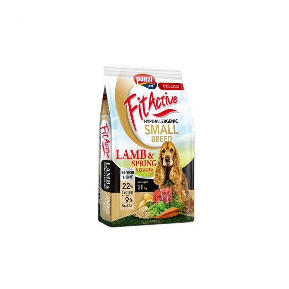 FitActive ORIGINALS SMALL BREED 11kg SENIOR/LIGHT HYPOALLERGENIC Lamb&Spring Veggies