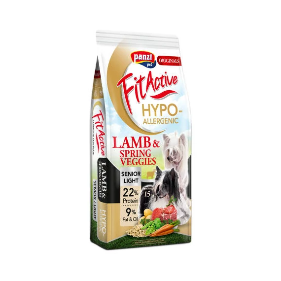 FitActive ORIGINALS 15kg SENIOR/LIGHT HYPOALLERGENIC Lamb&Spring Veggies