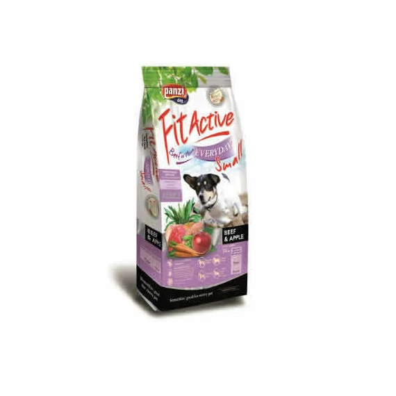 Panzi FitActive Everyday Small Adult (marha,alma) száraztáp - Kistestű felnőtt kutyák részére (15kg)