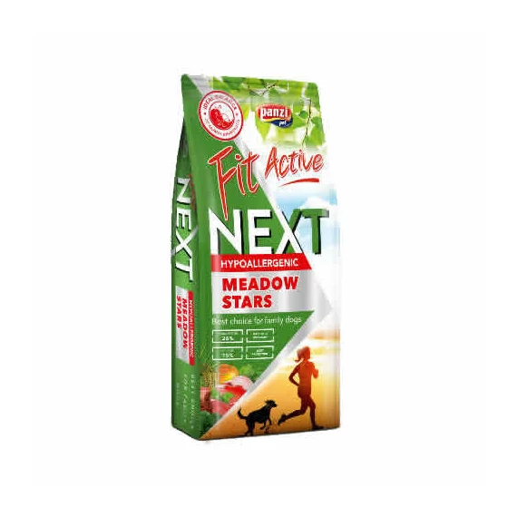 Panzi FitActive Next Meadow Stars Hypoallergenic Adult (nyúl,bárány,marha,rizs,alma) száraztáp - Ételallergiás, felnőtt kutyák részére (15kg)
